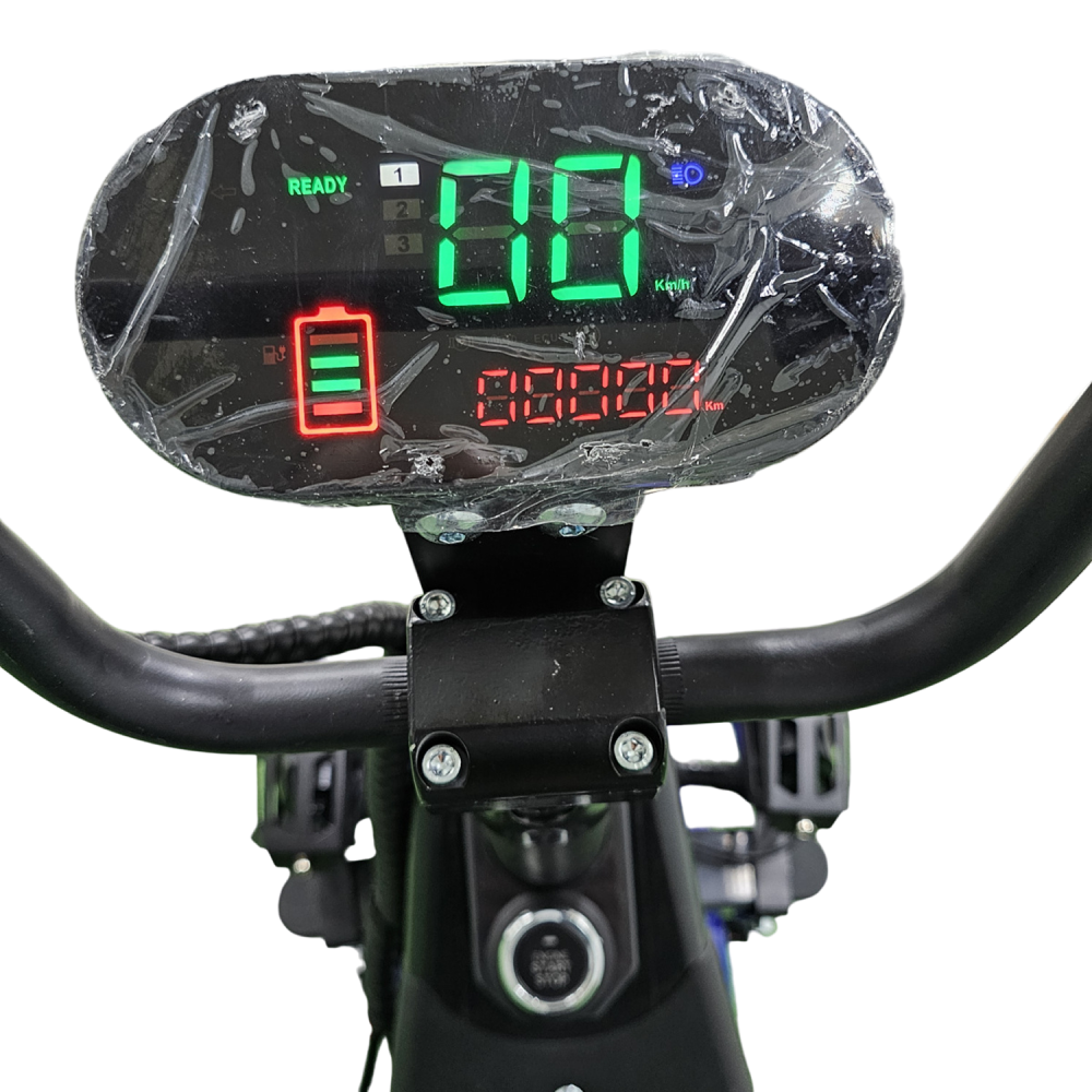 Электроскутер Citycoco GT X7 PRO Синий (2000W) Off Road 6