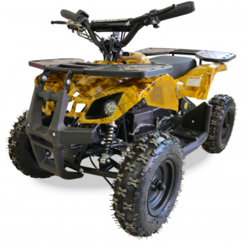 Электроквадроцикл Motax Mini Grizlik X-16 1000W New желтый камуфляж
