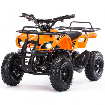Электроквадроцикл MOTAX Mini Grizlik X-16 1000W черно-оранжевый