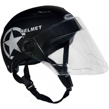 Шлем открытый Helmet NEW Черный
