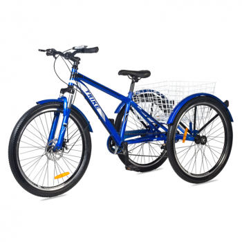 Велосипед Jetson TRIKE V26 (грузовой) синий