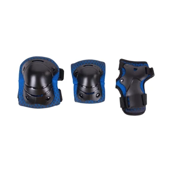 Набор защиты Tech Team Safe Fit Teens 1.0 Blue (Синий) Размер S
