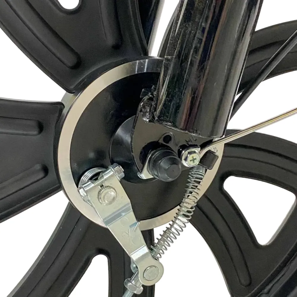 Электроскутер GreenCamel Тайфун 17 (350W 48V12Ah) быстросъем Красный 11