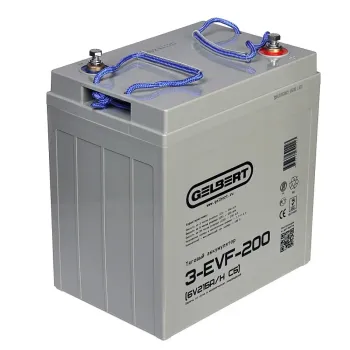 Тяговый аккумулятор Rutrike Gelbert 3-EVF-200 (6V215A/H C5)