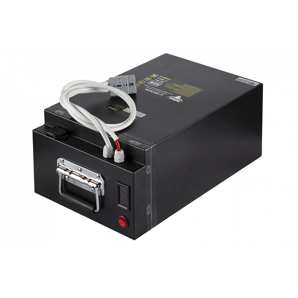 Литиевый тяговый аккумулятор RuTrike (18650 MnCoNi) 60V52A/H 2